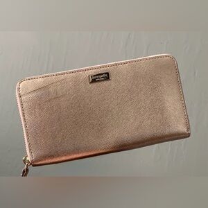 Kate Spade Metallic Gold Wallet